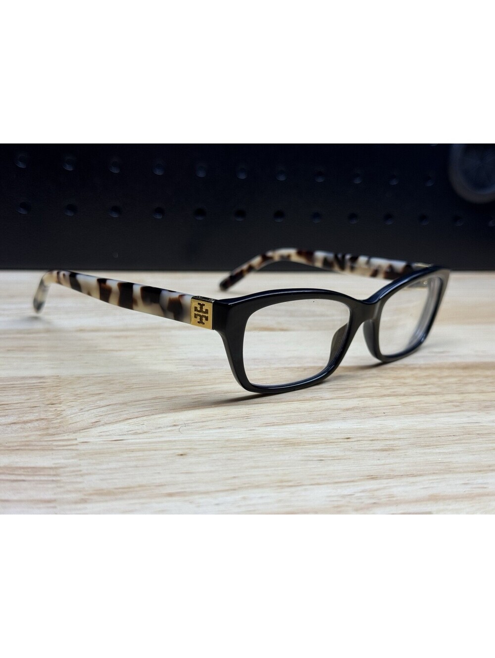Tory Burch TY2049 1564 Black Tortoise Designer Eyeglasses Frames 51-17-135
